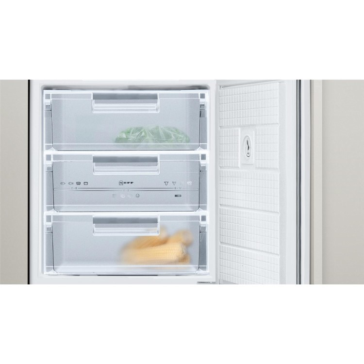 GRADE A1 - Neff G4344X7GB Series 1 60cm Wide Integrated Upright Under Counter Freezer - White