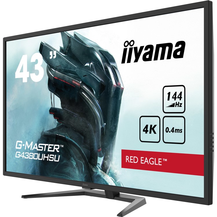 iiyama G-Master G4380UHSU-B1 43" VA 4K UHD 144Hz Gaming Monitor