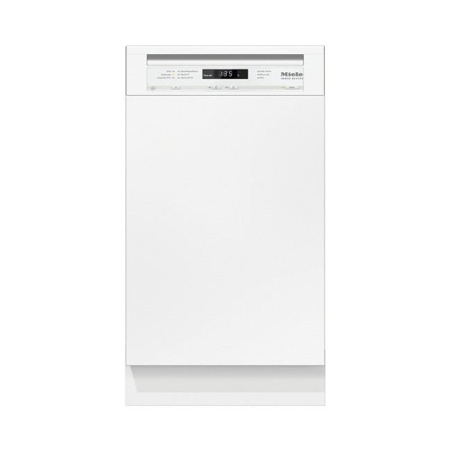 Miele G4720SCi 9 Place Slimline Semi-integrated Dishwasher - White