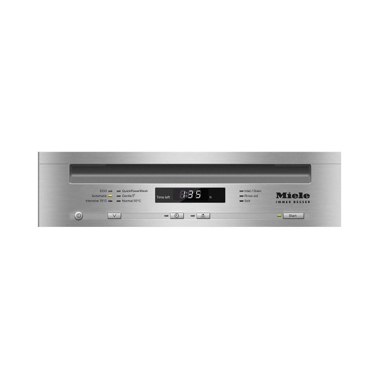 Miele G4720SCiclst 9 Place Semi-Integrated Slimline Dishwasher-CleanSteel