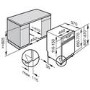 Miele G4720SCiwh 9 Place Slimline Semi-integrated Dishwasher White Panel