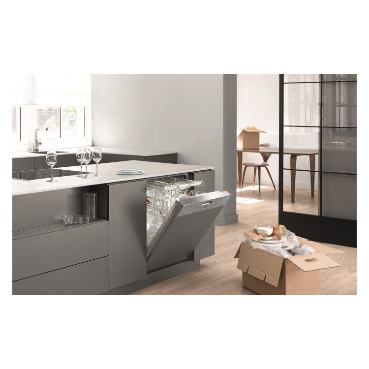Miele G4940SCiclst 14 Place Semi-Integrated Dishwasher - CleanSteel