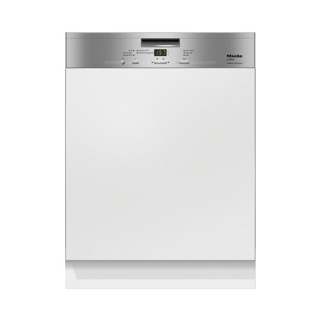 Miele G4940SCiclst 14 Place Semi-Integrated Dishwasher - CleanSteel