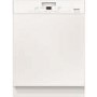 Miele G4940iwh G 4940 i Energy Efficient 13 Place Semi-integrated Dishwasher With White Control Panel