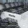Miele Active S Integrated Dishwasher - D-Rated, Stainless steel control panel