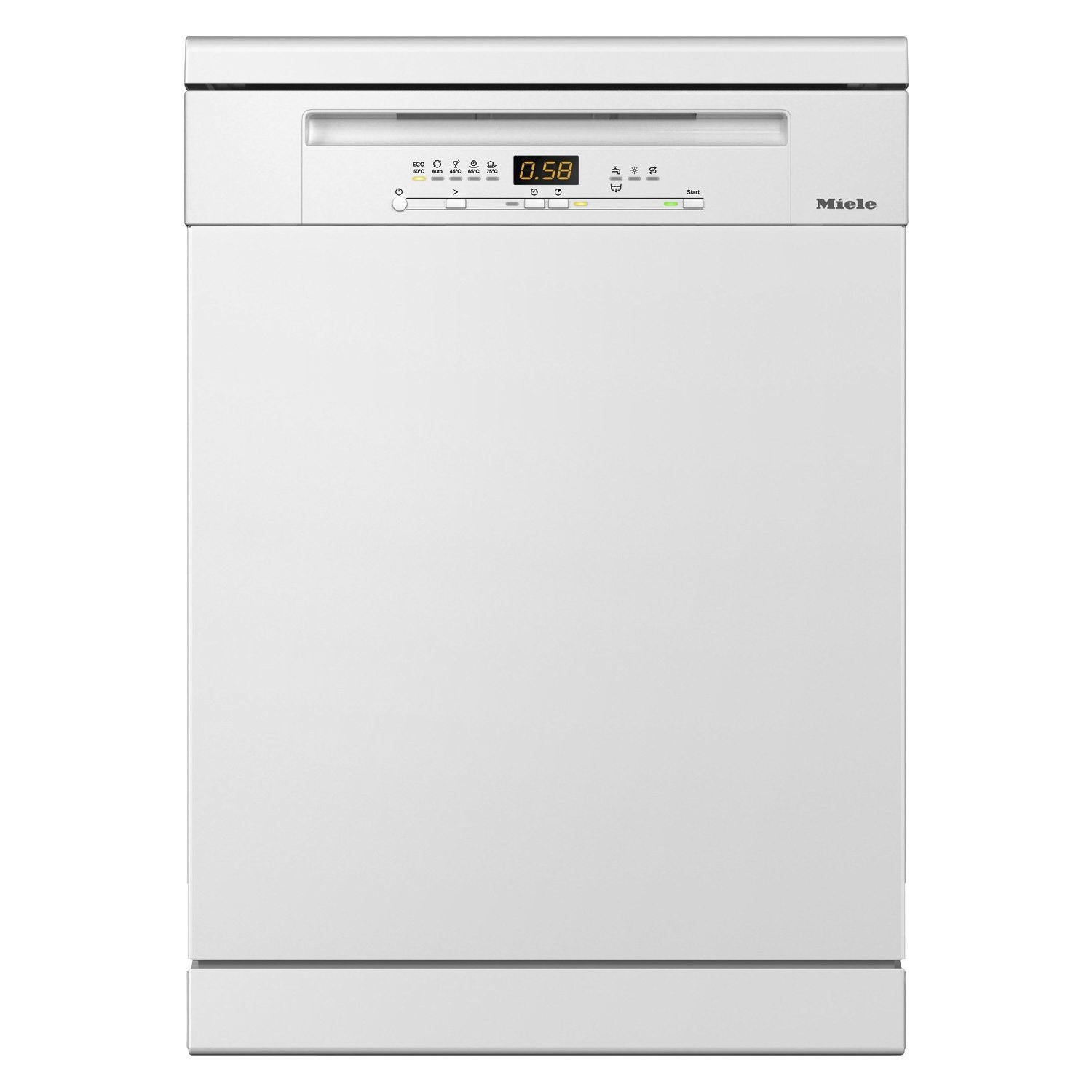 Refurbished Miele G5200-Series G5222SCWH 14 Place Freestanding Dishwasher White