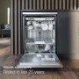 Miele 7000 Series Freestanding Dishwasher - C-Rated, Silver