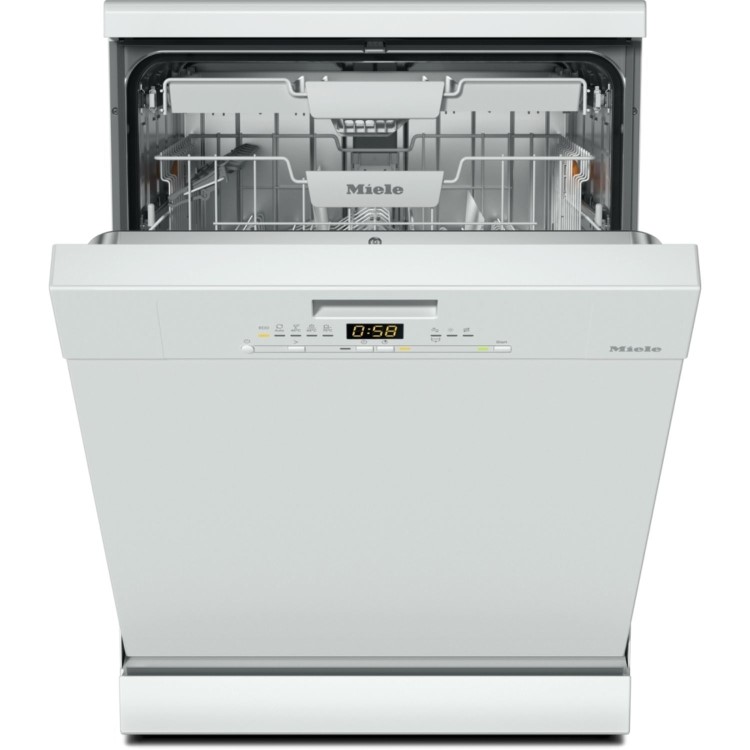 Miele Freestanding Dishwasher - QuickPowerWash A-Rated White