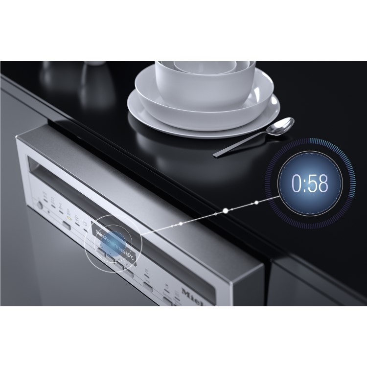 Miele 9 Place Settings Freestanding Dishwasher - White