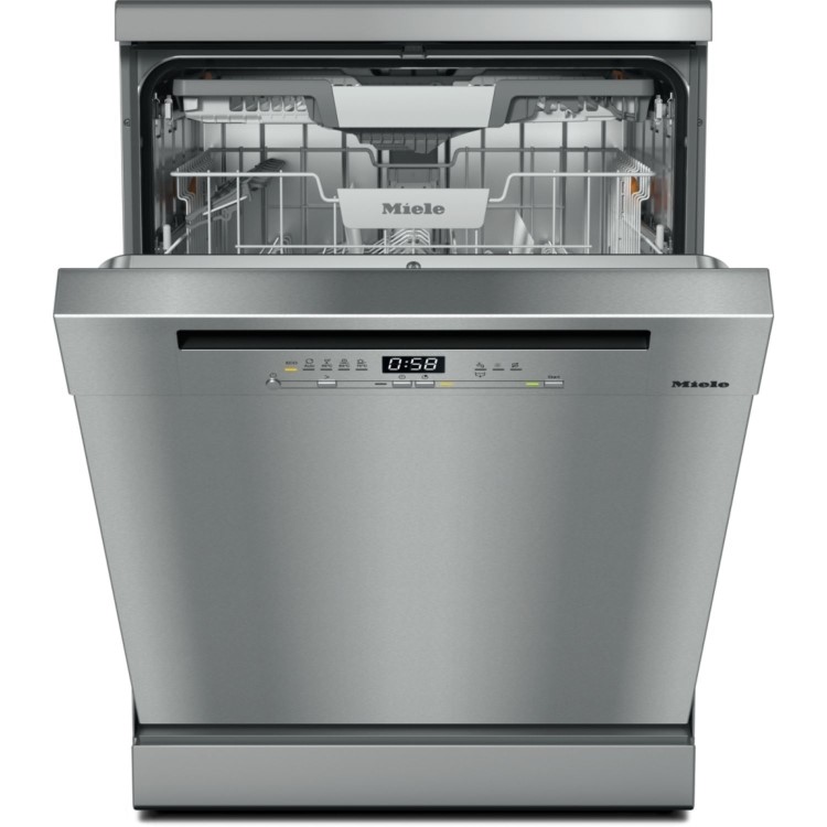 Miele Freestanding Dishwasher - QuickPowerWash A-Rated Stainless Steel