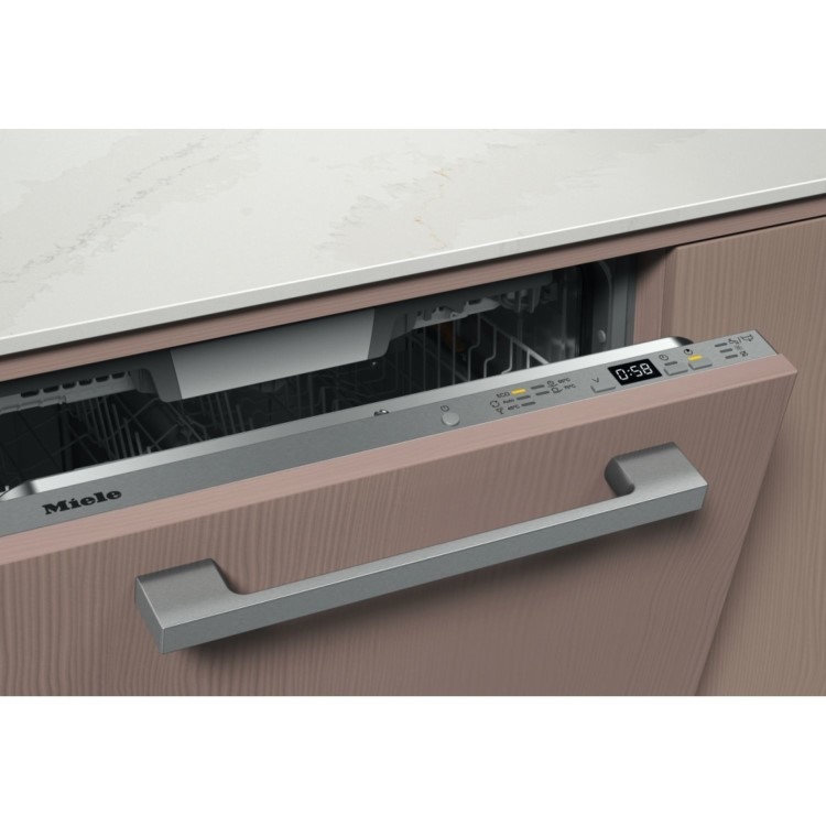 Miele Integrated Dishwasher - QuickPowerWash A-rated Silver control panel
