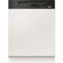 Miele G6410SCiobbl 14 Place Semi-integrated Dishwasher With Cutlery Tray And Obsidian Black Control