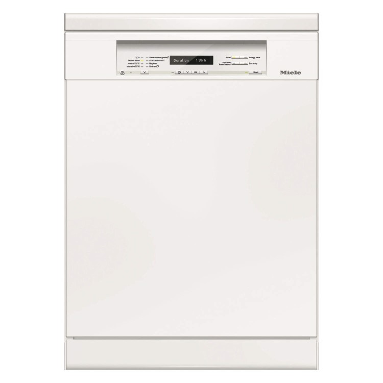 Miele G6510SC 14 Place Freestanding Dishwasher With 3D Cutlery Tray - Brilliant White