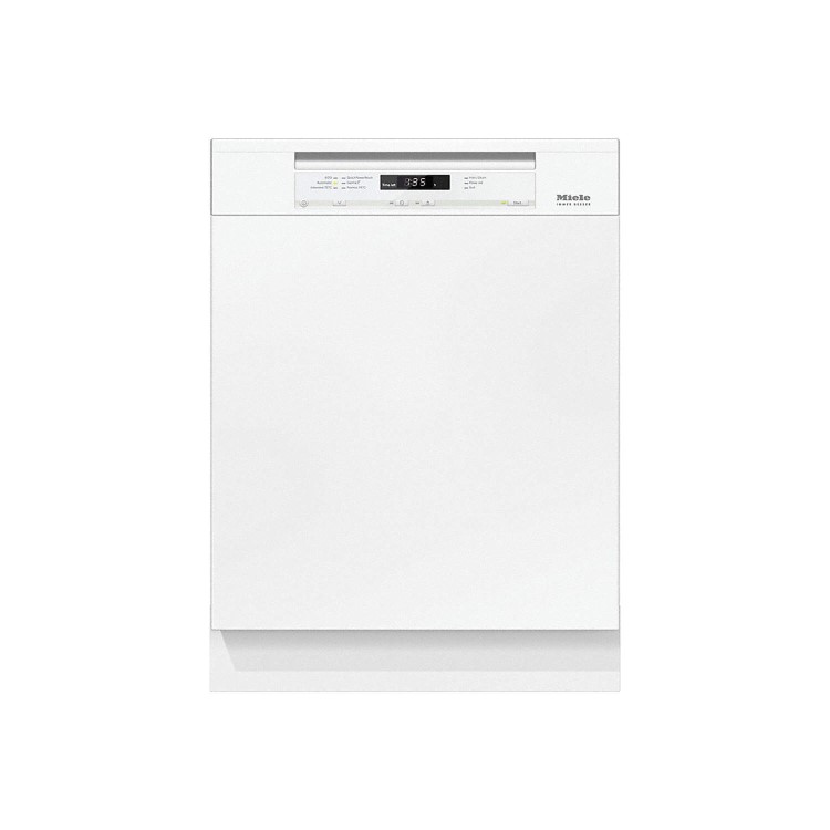 Miele G6620SCiwh 14 Place Semi-integrated Dishwasher With Cutlery Tray White Panel