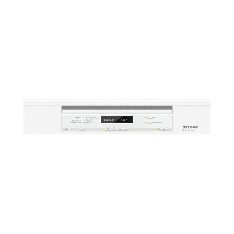 Miele G6730SCwh 14 Place Freestanding Dishwasher - White