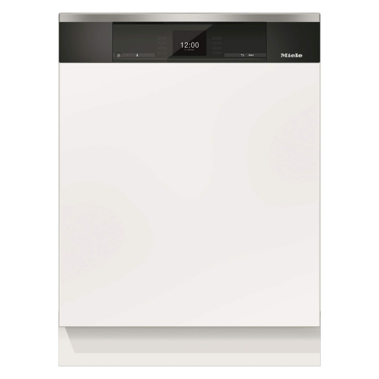Miele G6905SciXXLclst G6905 Sci XXL 14 Place Semiintegrated Dishwasher