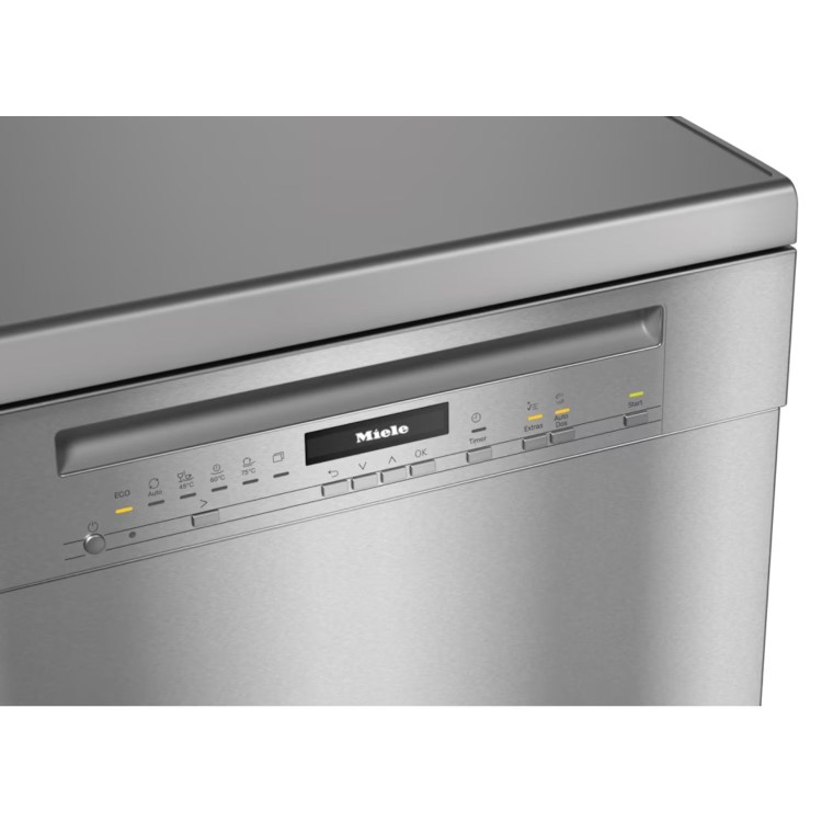 Miele Freestanding Dishwasher - QuickPowerWash A-Rated CleanSteel