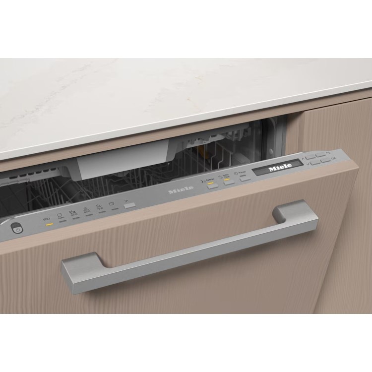 Miele Integrated Dishwasher - QuickPowerWash A-rated Silver control panel