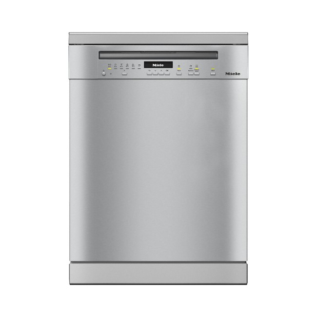 GRADE A2 - Miele G7102SCclst 14 Place Freestanding Dishwasher - CleanSteel
