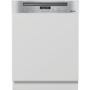 Miele G 7200 Sci 14 Place Settings Semi Integrated Dishwasher - Stainless steel