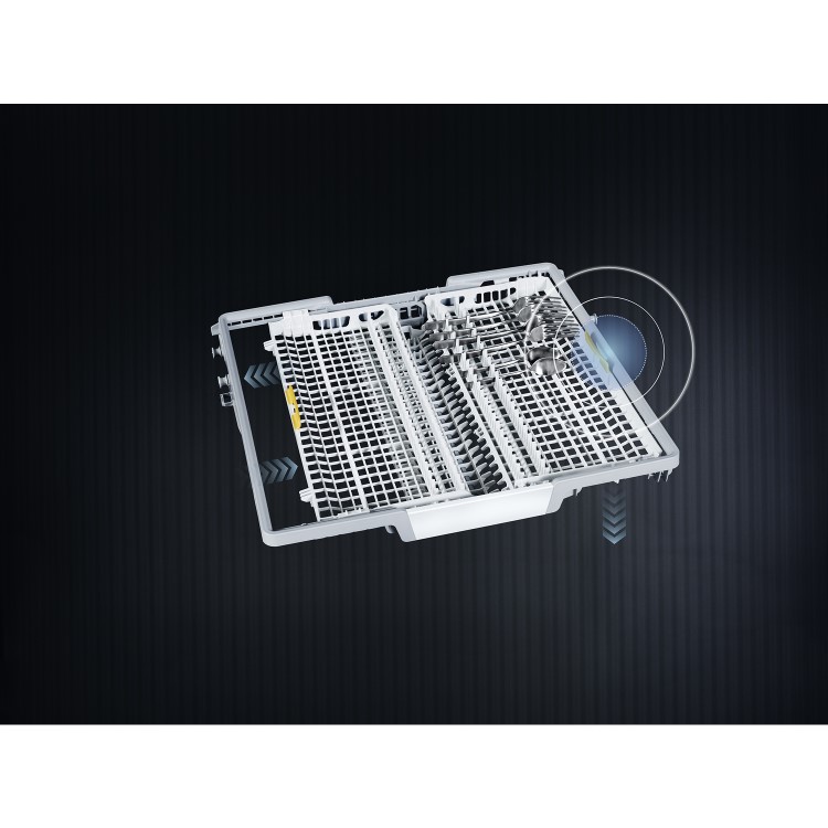 Miele G 7200 Sci 14 Place Settings Semi Integrated Dishwasher - White