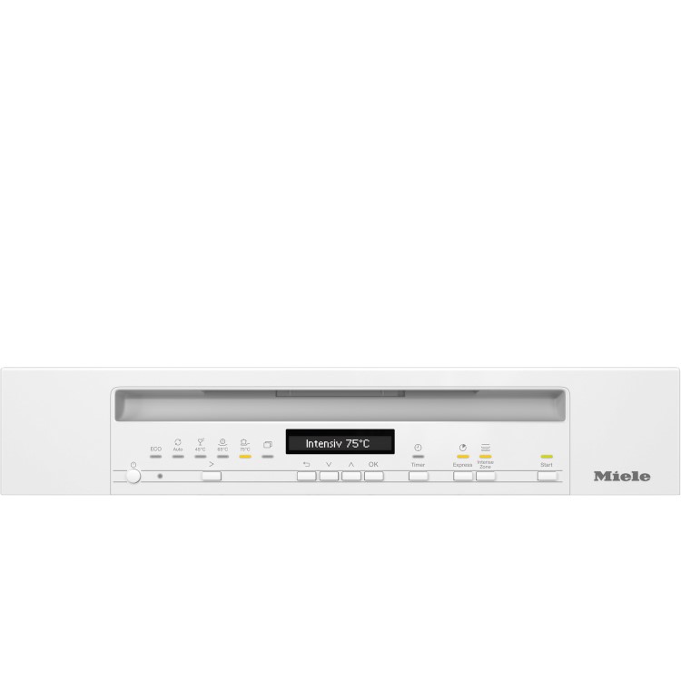 Miele G 7200 Sci 14 Place Settings Semi Integrated Dishwasher - White