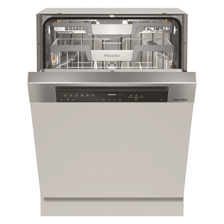 Miele G7315SCiXXLclst 14 Place A+++ AutoDos Semi-Integrated Dishwasher With 3D MultiFlex Cutlery Tray