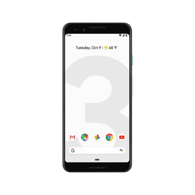 Grade A Google Pixel 3 Clearly White 5.5" 64GB 4G Unlocked & SIM Free