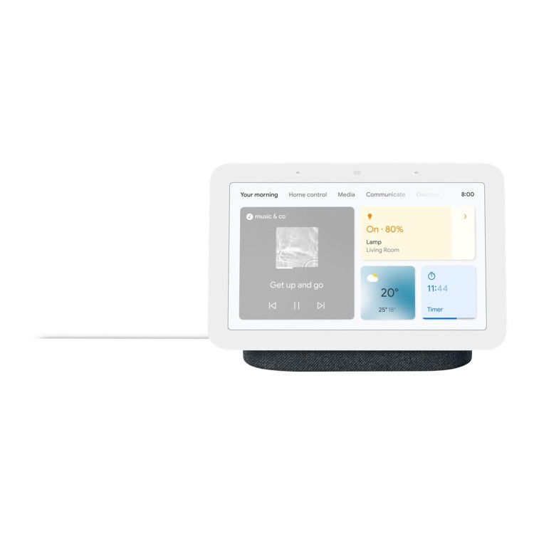 Google Nest Hub 2nd Gen Smart Speaker With Screen - Charcoal