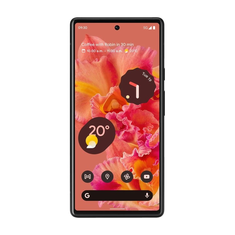 Refurbished Google Pixel 6 128GB 5G SIM Free Smartphone - Kinda Coral