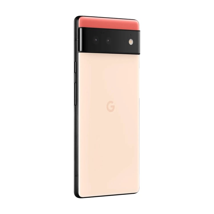 Refurbished Google Pixel 6 128GB 5G SIM Free Smartphone - Kinda Coral