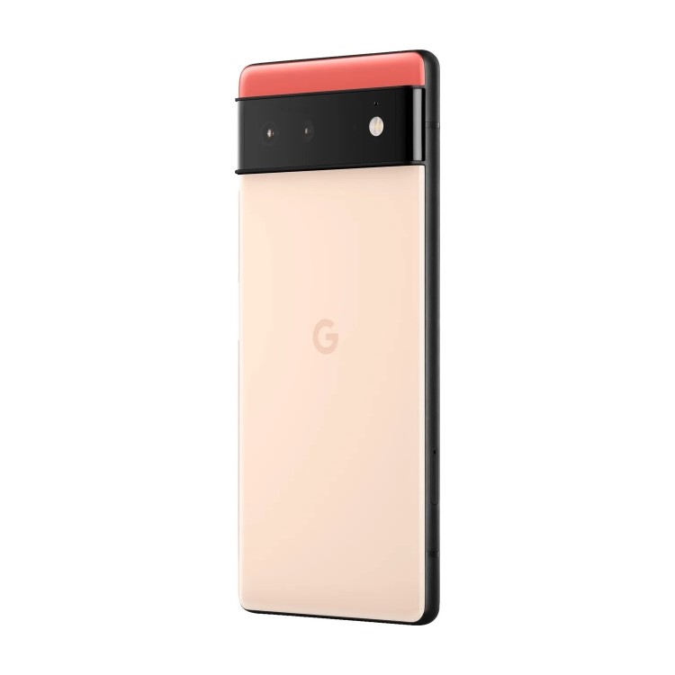 Refurbished Google Pixel 6 128GB 5G SIM Free Smartphone - Kinda Coral