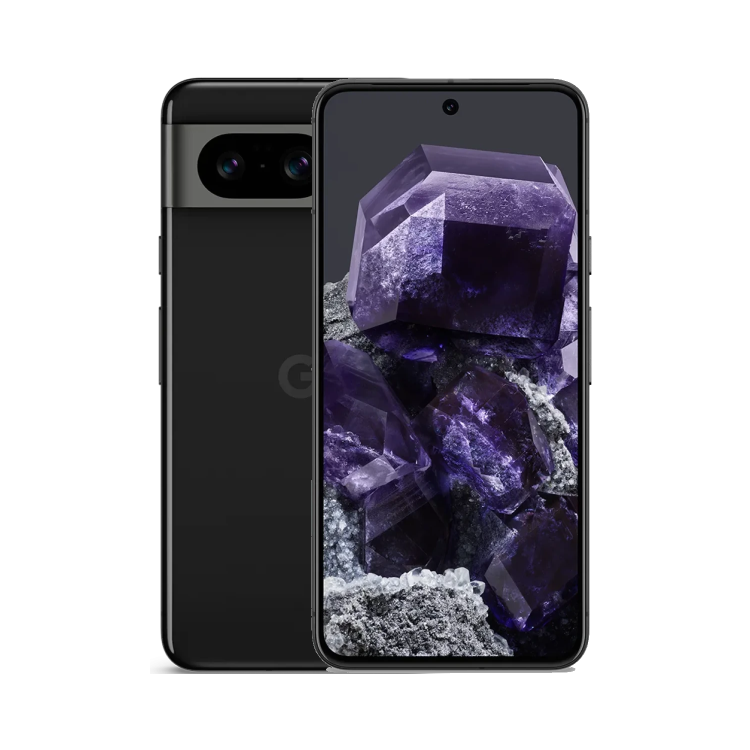 Google Pixel 8a 128GB 5G Mobile Phone - Obsidian Black