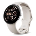 GA05736-DE Google Pixel Watch 3 45mm Polished Silver Auminium Case with Porcelain Active Band Wi-FI Smartwatch