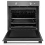 GRADE A3 - Hotpoint GA2124IX Single Gas Oven - Stainless Steel