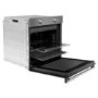 GRADE A3 - Hotpoint GA2124IX Single Gas Oven - Stainless Steel