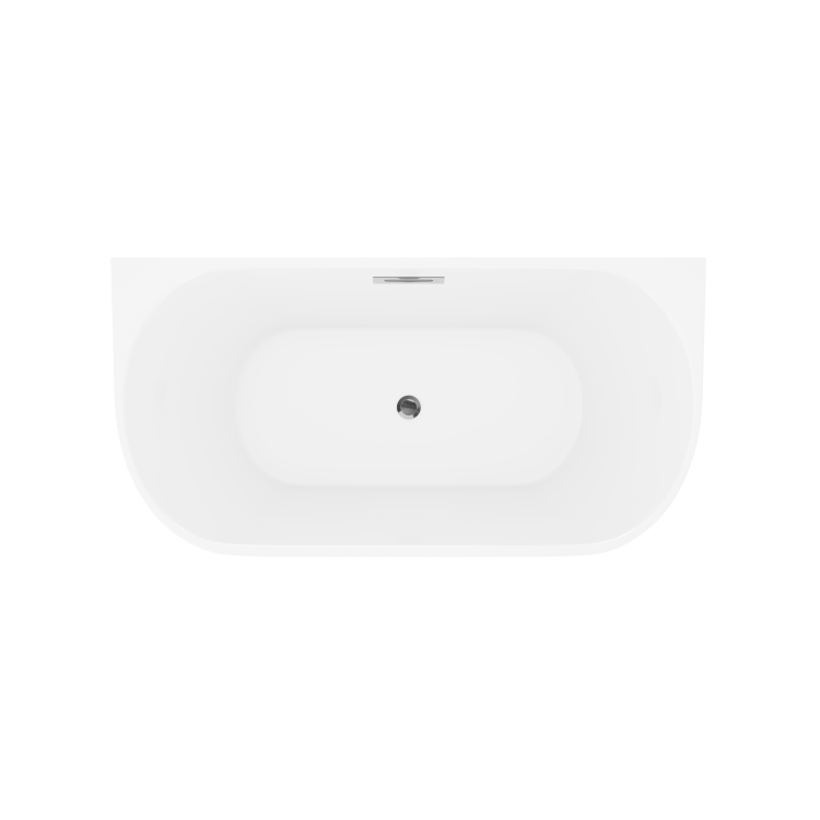 Freestanding Double Ended Back to Wall Bath 1700 x 800mm - Gable