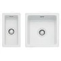 Franke GAK11017/11039DP Galassia Undermount 1.5 Bowl Ceramic Sink and Tap Propack