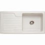 Franke GAK611 Galassia Ceramic Single Bowl Sink - White