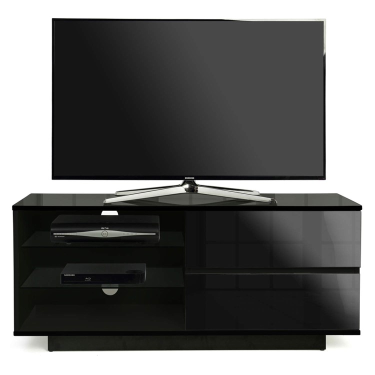 MDA Designs Gallus TV Cabinet in Black High Gloss - up to 55 inch