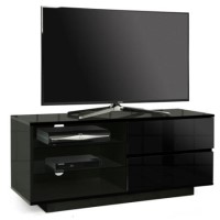MDA Designs Gallus TV Cabinet in Black High Gloss - up to 55 inch