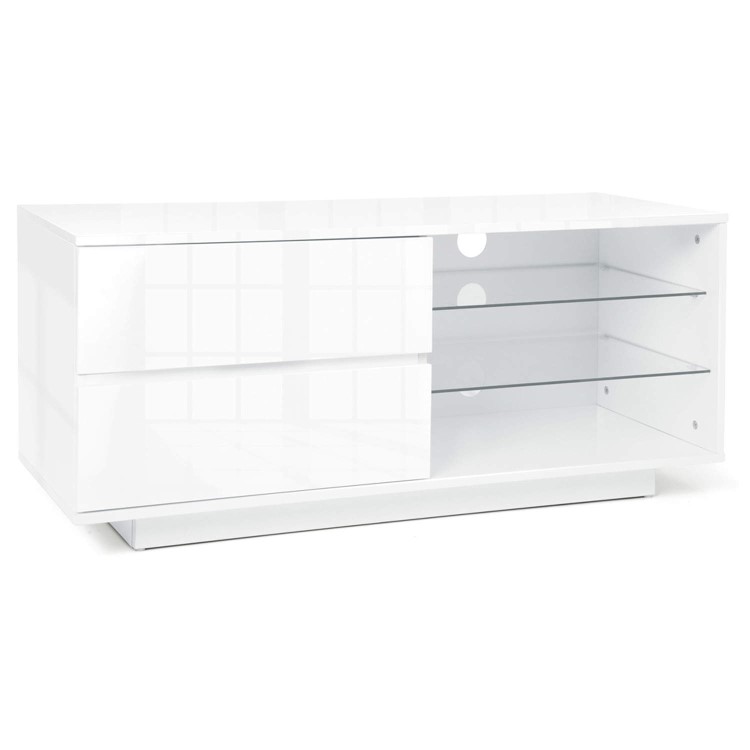MDA Designs Gallus TV Cabinet in High Gloss White - up to 55 inch