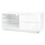 MDA Designs Gallus TV Cabinet in High Gloss White - up to 55 inch