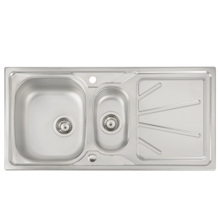 1.5 Bowl Undermount Stainless Steel Kitchen Sink - Essence