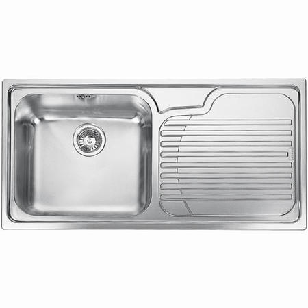 Franke GAX611R Galassia Single Bowl Stainless Steel Sink with Right Hand Drainer
