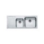 Franke GAX621L Galassia 1.75 Bowl Left Hand Drainer Stainless Steek Sink
