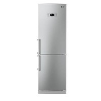 LG GB3133PVJW 190x60cm Freestanding Fridge Freezer - Platinum Silver