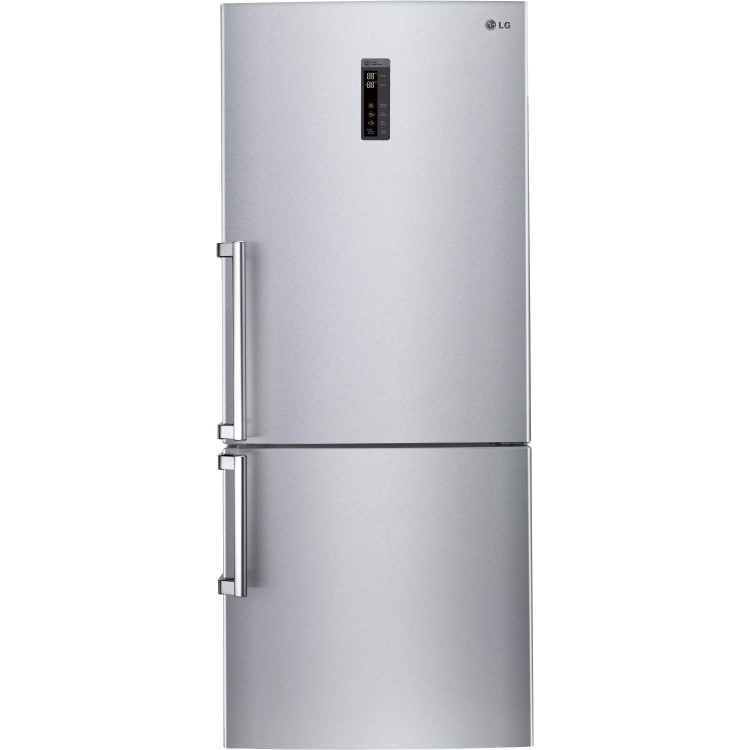 LG GBB548PZQZB 70cm Wide Freestanding Fridge Freezer Shiny Steel