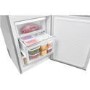 GRADE A1 - LG GBB59PZFZB 1.9m Tall A++ Freestanding Fridge Freezer Shiny Steel