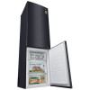 LG GBB60MCPFS 201x60cm 375L Freestanding Fridge Freezer - Matte Black